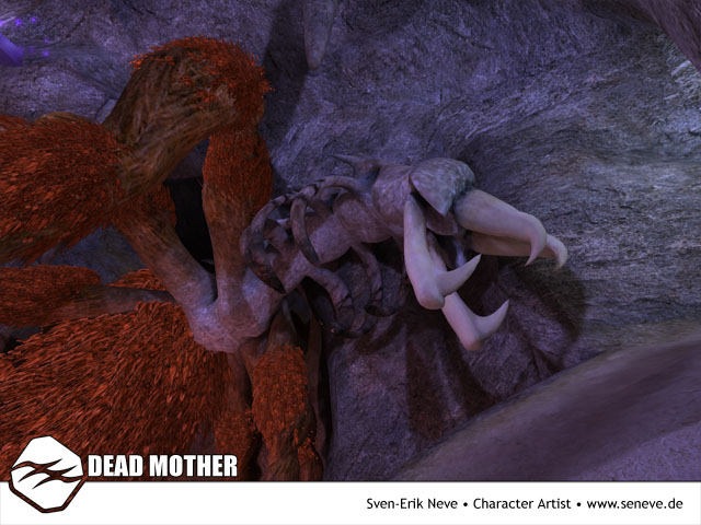The Dead Mother on an in-game screenshot taken from the game Below & Beneath